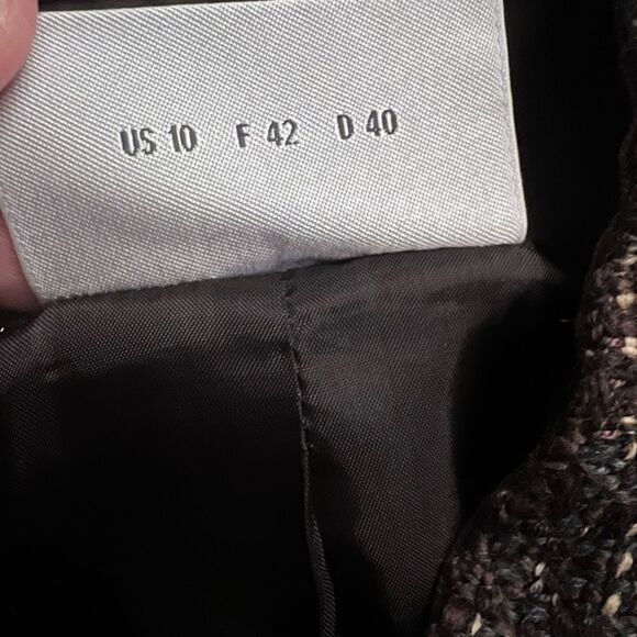 Akris punto evening blazzer jacket size 10 , like new condition - Picture 8 of 10